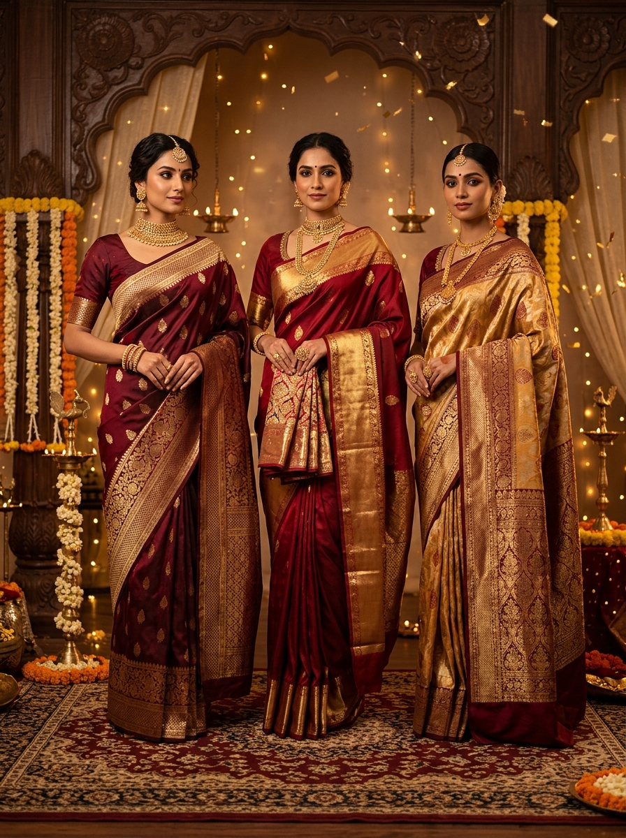Handcrafted Sarees Flash Sale
