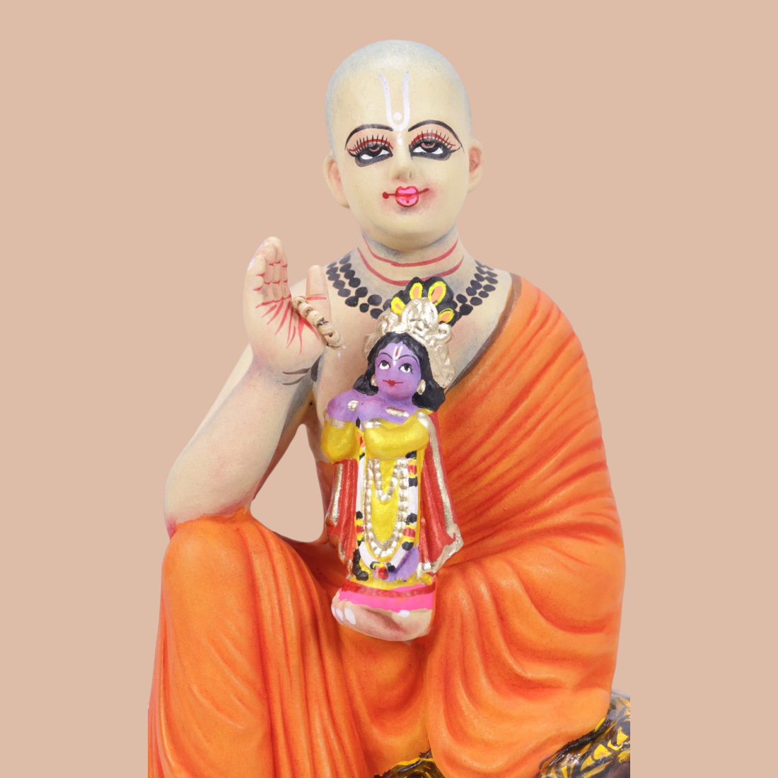Nimay Mahaprabhu - Handcrafted Indian Art (View 6) | Art Angan