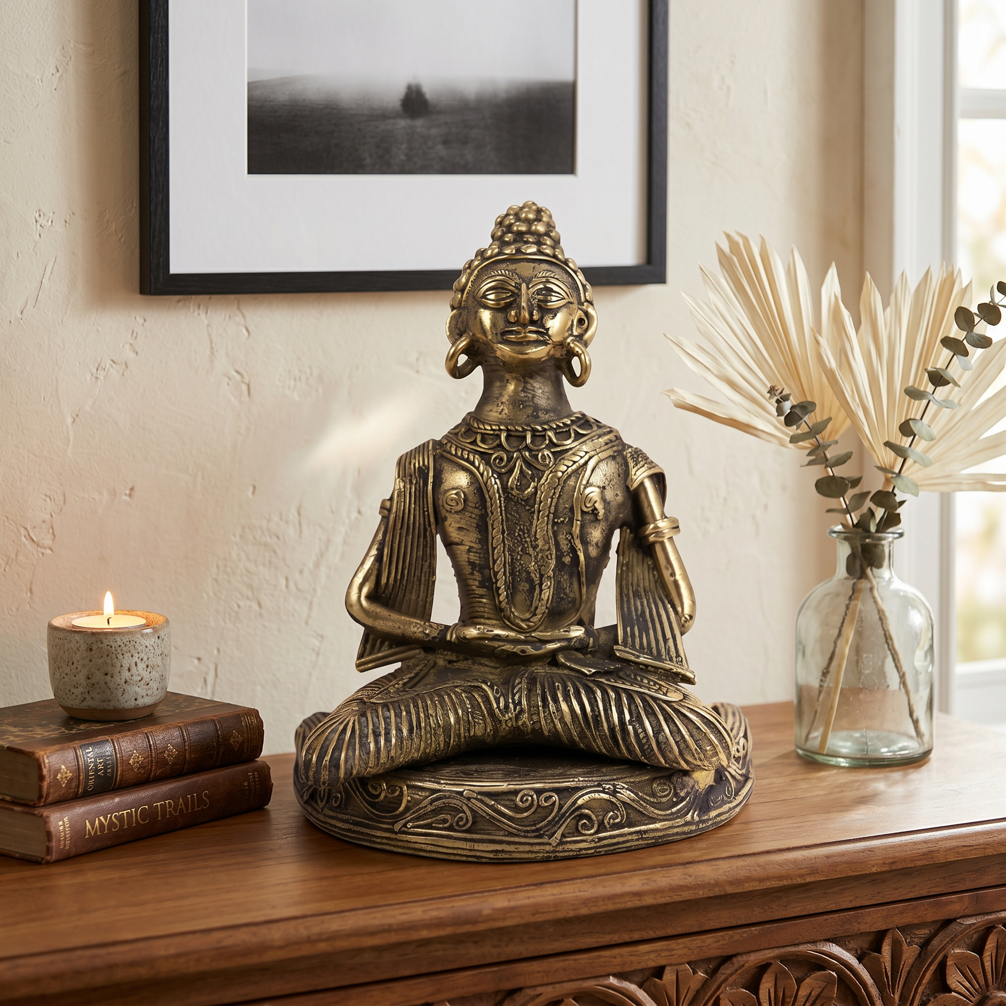 Dokra Lord Buddha