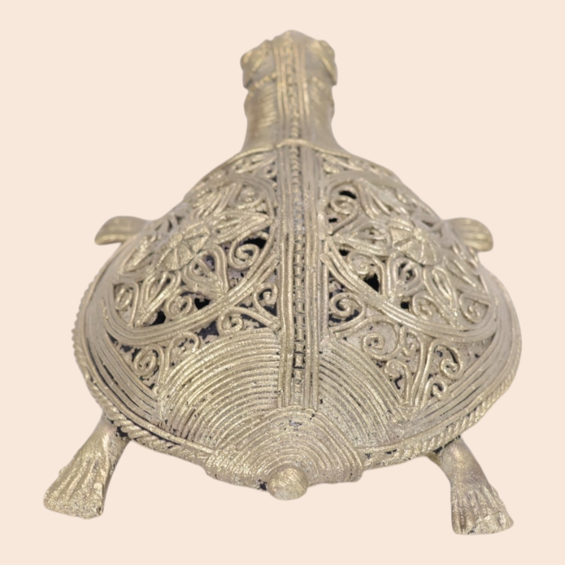 Dokra Turtle showpiece - Handcrafted Indian Art (View 4) | Art Angan
