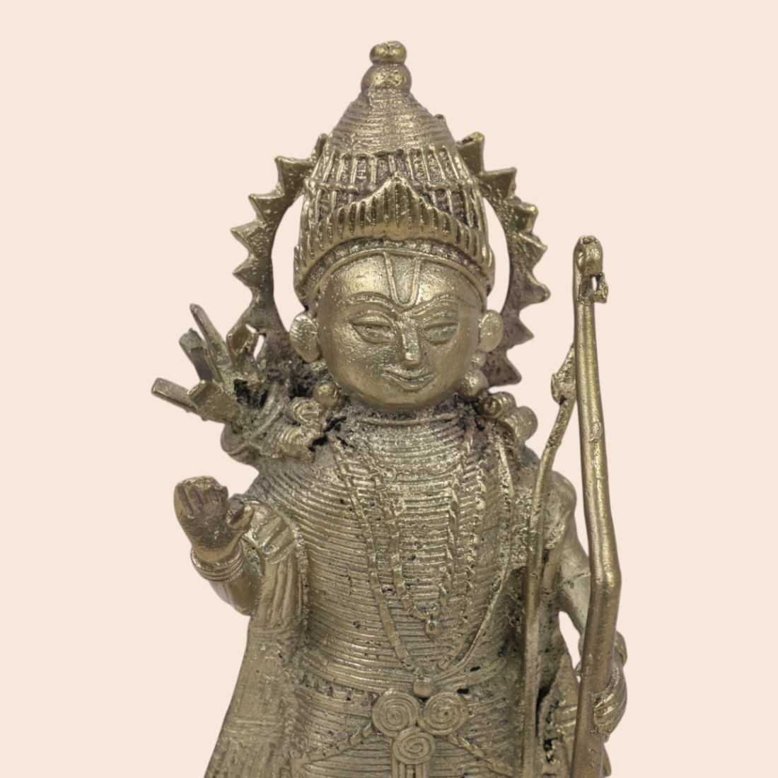 Dokra Ram ji - Handcrafted Indian Art (View 6) | Art Angan
