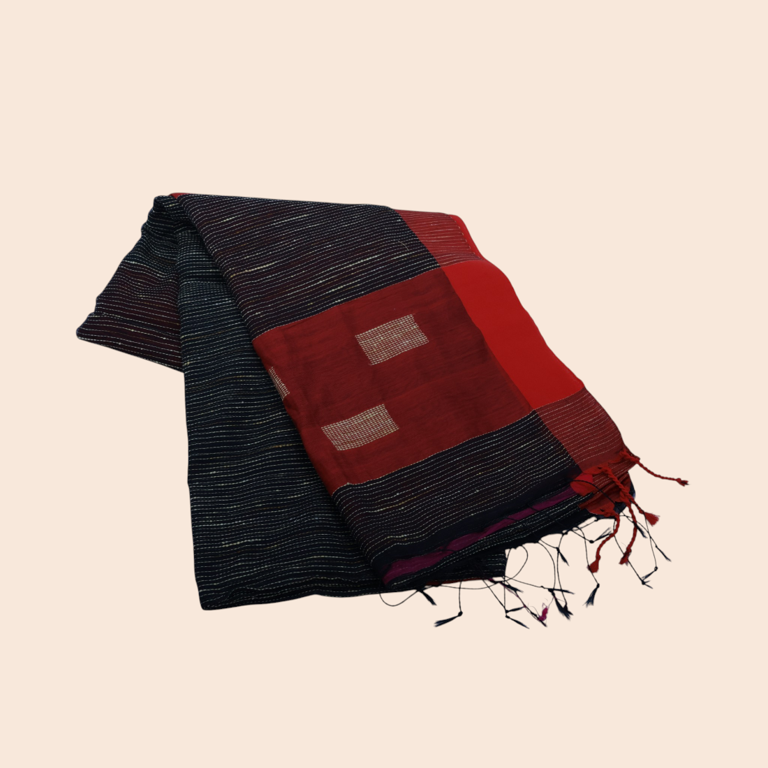 Nishika Ghicha Handloom Saree - Authentic Handcrafted Saree | Art Angan