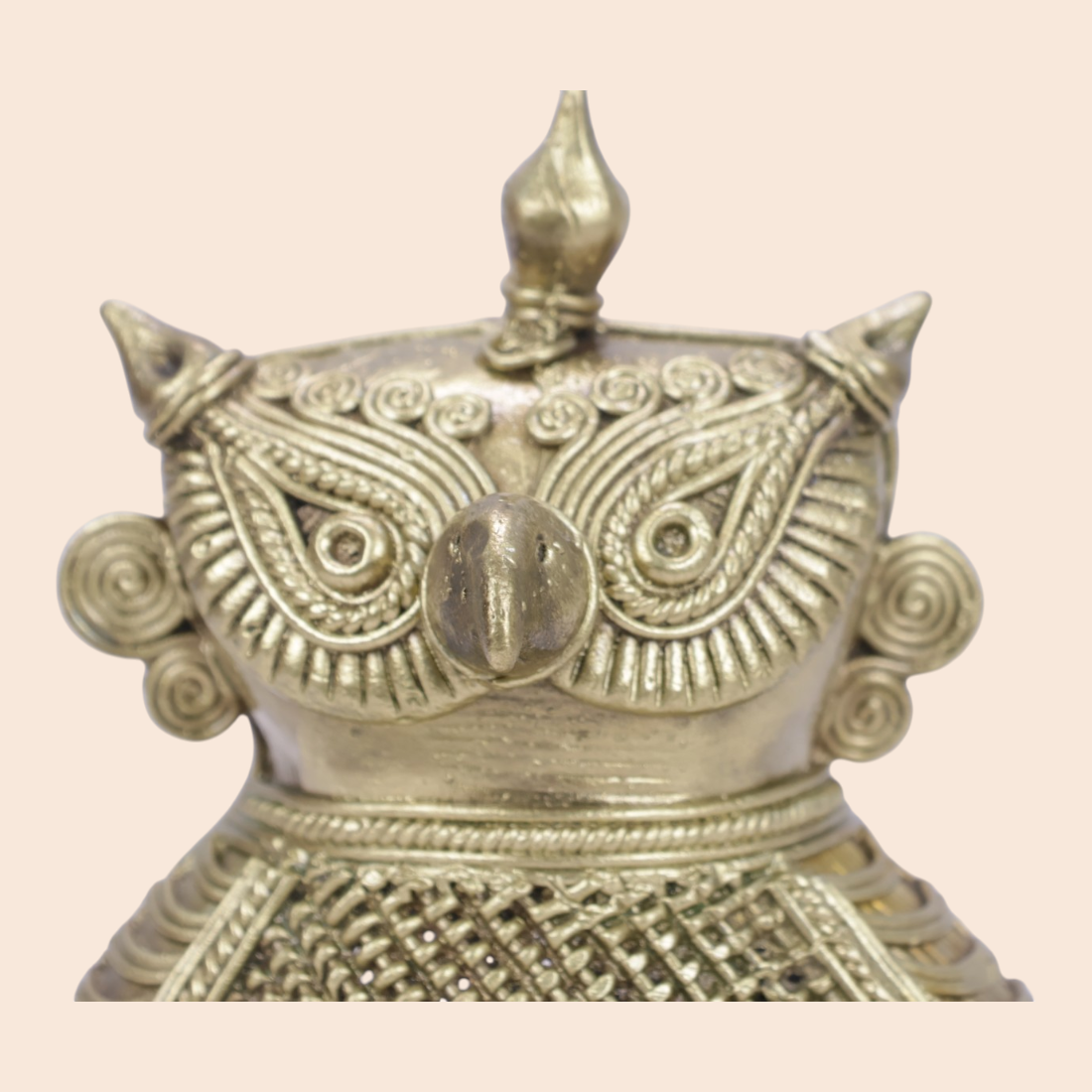 Owl Showpiece - Handcrafted Indian Art (View 5) | Art Angan