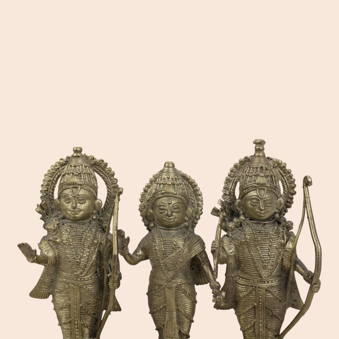 Dokra Ram ji Set - Handcrafted Indian Art (View 5) | Art Angan
