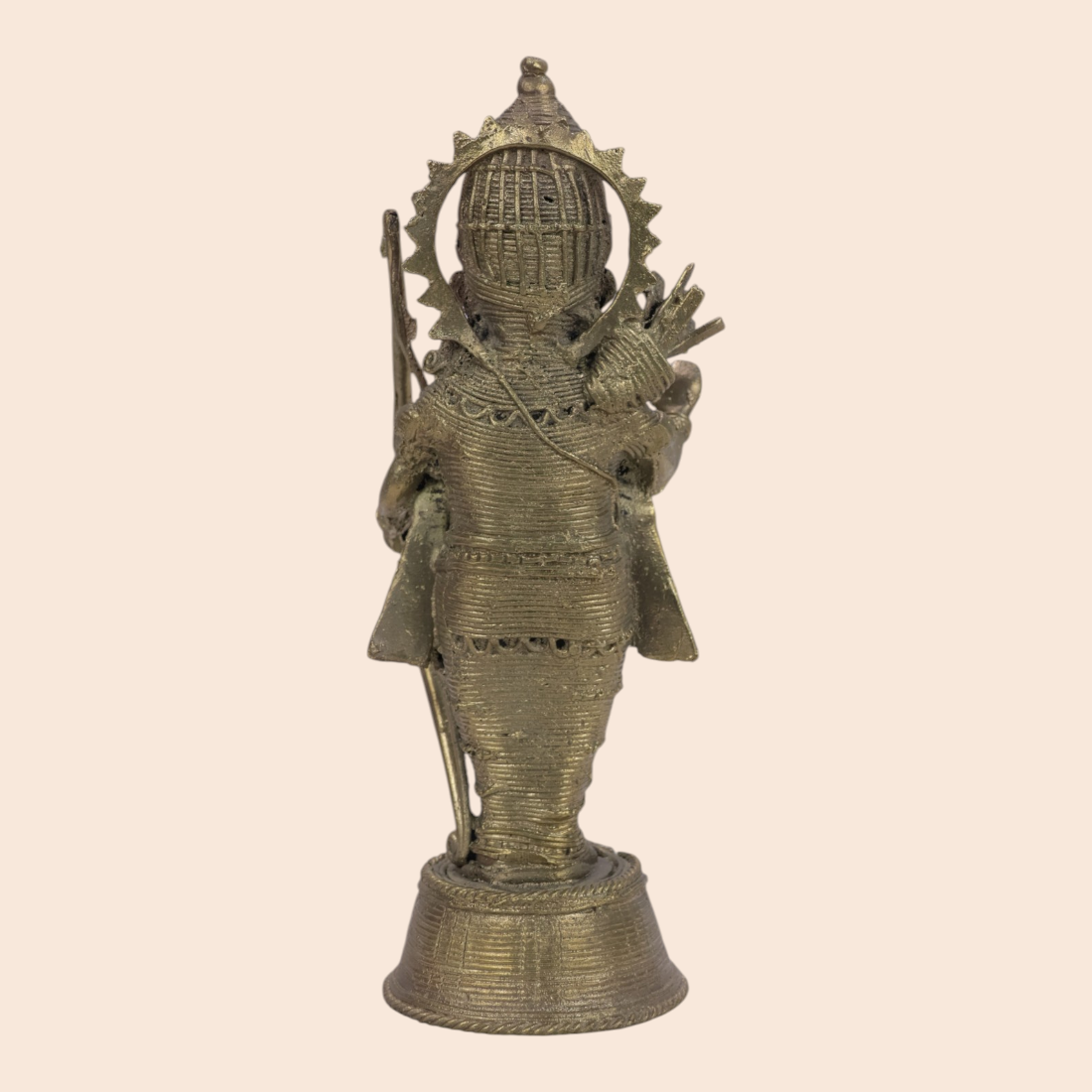 Dokra Ram ji - Handcrafted Indian Art (View 5) | Art Angan
