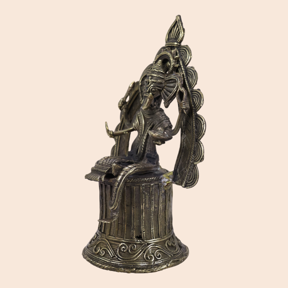 Dokra Ganesh ji - Handcrafted Indian Art (View 5) | Art Angan
