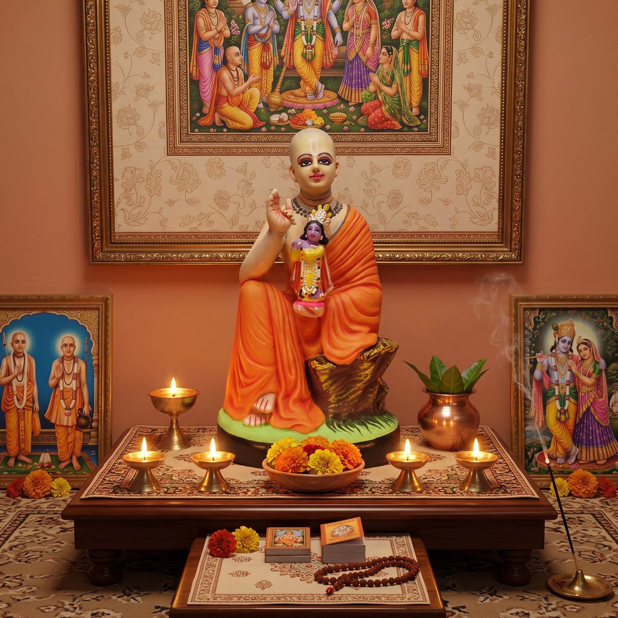Nimay Mahaprabhu - Matir Putul Collection | Art Angan