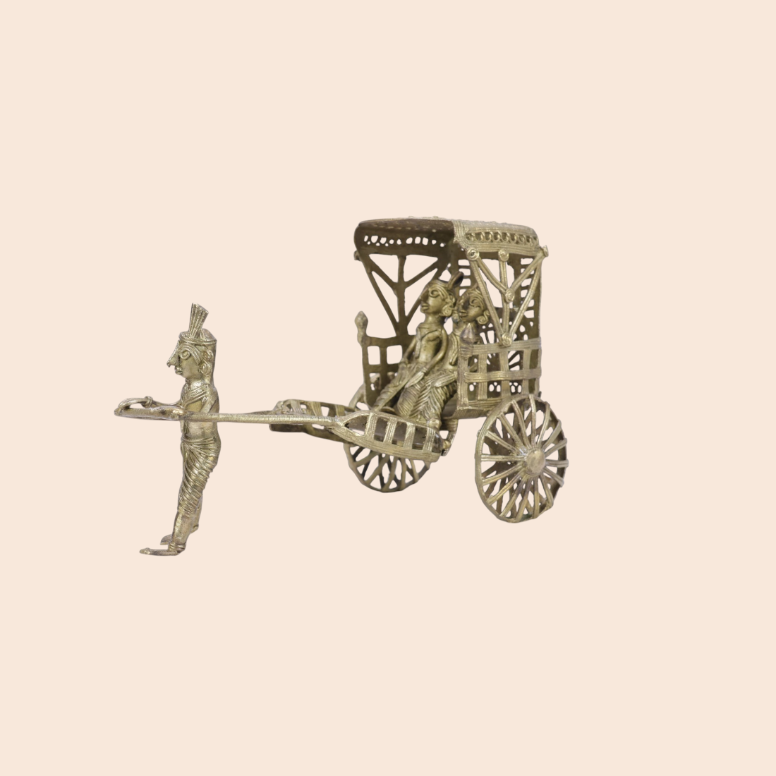 Hand Rickshaw - Handcrafted Indian Art (View 2) | Art Angan